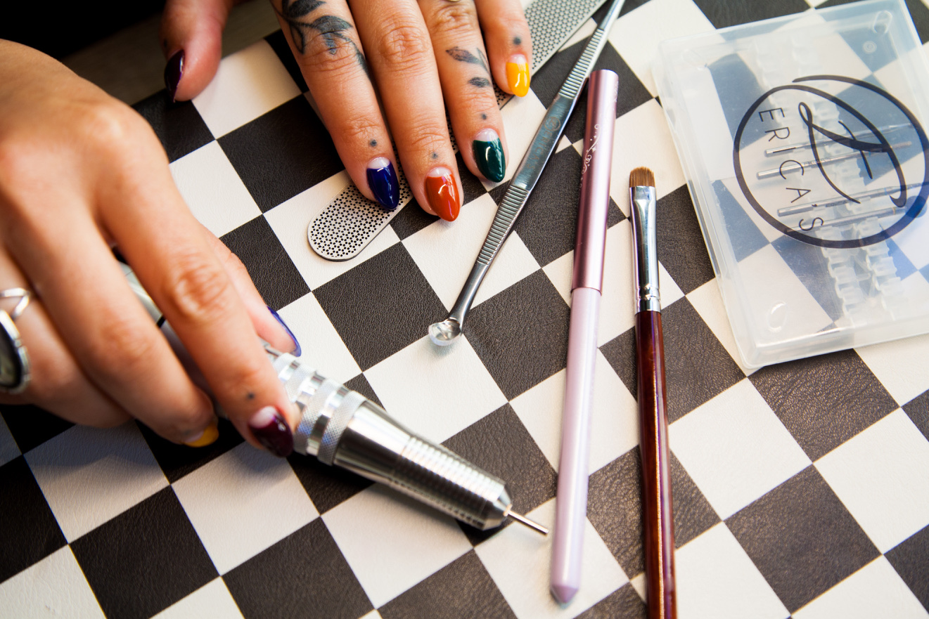 Neon Kimosabe Nails